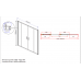 Душевая дверь Vincea Garda VDS-1G2180CL, 1800, хром, стекло прозрачное 
