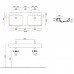 Раковина 120x47 двойная Catalano Premium 221222001 белый Раковина 120x47 двойная Catalano Premium 221222001 белый