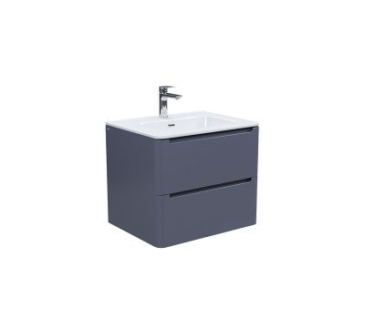 Тумба с умывальником, подвесная, 60 см IDDIS Edifice EDI60D0i95K темно-серый Тумба с умывальником, подвесная, 60 см IDDIS Edifice EDI60D0i95K темно-серый