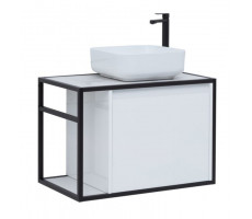 Тумба под раковину Aquanet Nova Lite Loft 75 R белый 