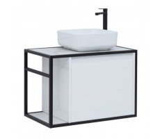 Тумба под раковину Aquanet Nova Lite Loft 75 R белый 