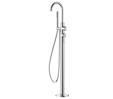 Напольный смеситель для ванны с душем DQ Bonn хром DA1706001 