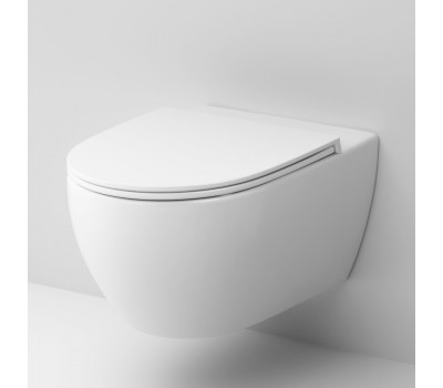 Унитаз подвесной FlashClean безободковый, без сиденья AM.PM Awe C111700WH Белый Унитаз подвесной FlashClean безободковый, без сиденья AM.PM Awe C111700WH Белый