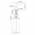 Дозатор WasserKRAFT  1299 Хром 