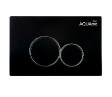 Панель смыва AQUAme AQM4101B черный 
