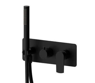 Смеситель для душа Newform Haka 72069E.01.093 Черный матовый 