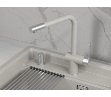 Смеситель для кухни GRANULA 5017, БАЗАЛЬТ 