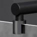 Душевая перегородка 90x195 см AM.PM X-Joy W94UWI-90-F1-BTE Стекло прозрачное; профиль ченый 