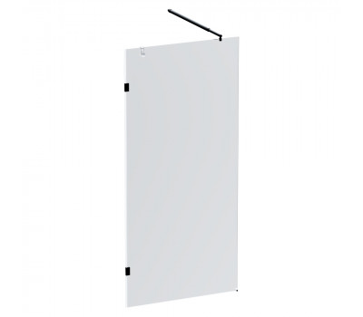 Душевая перегородка 90x195 см AM.PM X-Joy W94UWI-90-F1-BTE Стекло прозрачное; профиль ченый 