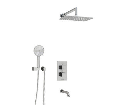 Душевая система WasserKRAFT  A171519 Thermo Хром 