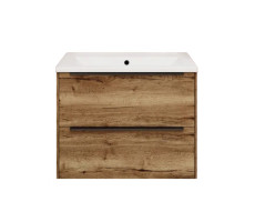 Тумба под раковину подвесная La Fenice Tesoro FNC-01-TES-DGT-80-2, табак  Тумба под раковину подвесная La Fenice Tesoro FNC-01-TES-DGT-80-2, табак