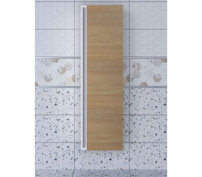 Шкаф-пенал для ванной подвесной Uperwood Barsa 35х28х120 см, белый/дуб сонома 293020529 Шкаф-пенал для ванной подвесной Uperwood Barsa 35х28х120 см, белый/дуб сонома 293020529