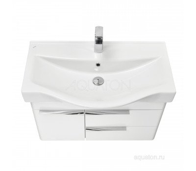 Тумба под раковину Aquaton Беверли 80 белый 1A235501BV010 