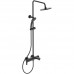 Душевая система Ideal Standard Cerafine BC525XG Черный матовый 