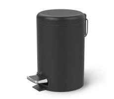 Ведро с педалью Decor Walther Universal 615760 черный матовый 