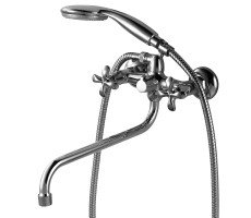 Смеситель для ванны Lemark Flora LM0151C хром Смеситель для ванны Lemark Flora LM0151C хром