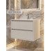 Тумба с раковиной для ванной 70 см, Uperwood Next Premium, белая, 2 ящика 3930205165 Тумба с раковиной для ванной 70 см, Uperwood Next Premium, белая, 2 ящика 3930205165