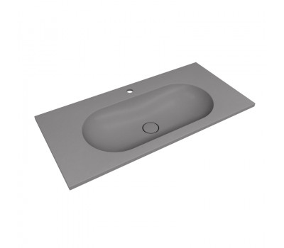 Раковина Florentina Гавана 100 см 10.260.01000.307, серый шёлк 