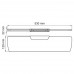 Полка WasserKRAFT Glan K-5100 5124 черный матовый 