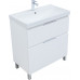 Тумба с раковиной Aquanet Алвита new 80 (Flash) напольная 2 ящ. цв. белый матовый 00345689 Тумба с раковиной Aquanet Алвита new 80 (Flash) напольная 2 ящ. цв. белый матовый 00345689