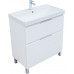 Тумба с раковиной Aquanet Алвита new 80 (Flash) напольная 2 ящ. цв. белый матовый 00345689 Тумба с раковиной Aquanet Алвита new 80 (Flash) напольная 2 ящ. цв. белый матовый 00345689