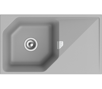 Мойка Rivelato LOCUS 85 1-чаш 850*500 LS-85 grigio metallizzato Мойка Rivelato LOCUS 85 1-чаш 850*500 LS-85 grigio metallizzato