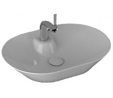 Раковина ISVEA SistemaY Soft накладная ШГВ 600*420*115 отверстия для смесителя 1 цвет белый 10SY51060 