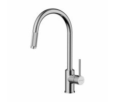 Смеситель для кухни OMOIKIRI Tamura, цвет-сталь нержавеющая 4994334 