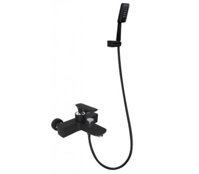 Смеситель для ванны с душем AltroBagno Aperto 0211 NeOp черный Смеситель для ванны с душем AltroBagno Aperto 0211 NeOp черный