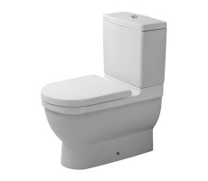 Напольный унитаз DURAVIT Starck 3 0128090000 (бачок и сиденье отдельно)