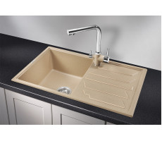 Кухонная мойка GRANULA 8002, ПЕСОК, кварц 