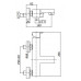 Смеситель для ванны с душем Paffoni Elle EL022NO 