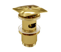 Донный клапан WasserKRAFT A168 золото 