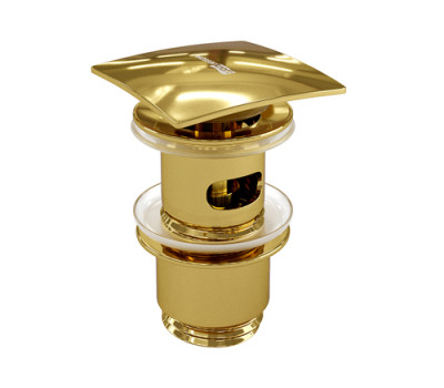 Донный клапан WasserKRAFT A168 золото 