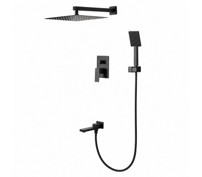 Душевая система встраиваемая FRAP F71802-6, черный Душевая система встраиваемая FRAP F71802-6, черный