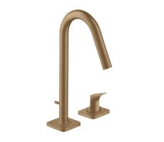 Смеситель для раковины Axor Citterio M 34132140 бронза Смеситель для раковины Axor Citterio M 34132140 бронза