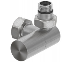 Вентиль Сунержа 3D G 1/2" НР х G 3/4" НГ правый цилиндр цвет- сатин 071-1403-1234 