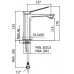 Смеситель для раковины Paffoni Tilt TI071NO 
