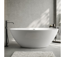 Акриловая ванна 165х90см ABBER AB9249-1.6 белая 