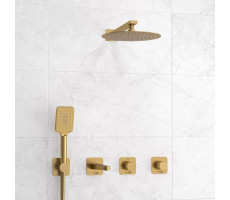 Душевая система WasserKRAFT Schunter 8200 A8251.307.308.180.259.285.194.201 золото 