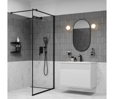 Встраиваемая система с тропическим и ручным душем, матовый черный, Parker, IDDIS, PARBL02i67 Встраиваемая система с тропическим и ручным душем, матовый черный, Parker, IDDIS, PARBL02i67