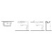 Раковина ISVEA Absolute подвесная ШГВ 612*371*155 отверстия для смесителя 1 цвет белый 10KF50061 Раковина ISVEA Absolute подвесная ШГВ 612*371*155 отверстия для смесителя 1 цвет белый 10KF50061