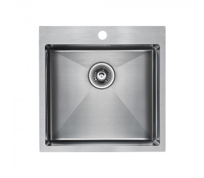 Мойка нерж. сталь AISI304 VELTEN, PM905151-BS, брашированная нерж. сталь, 510х510мм, Paulmark 