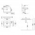 Раковина Kerama Marazzi Plaza PLR.wbi.55.1 Белый 