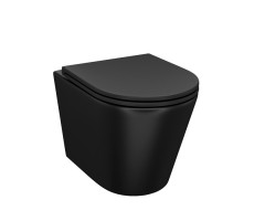 Унитаз подвесной IDDIS Calipso CALR3BMi25 черный матовый