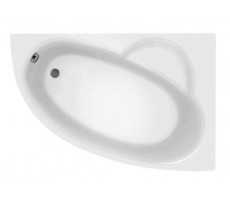Ванна акриловая Roca WELNA асимметричная 160х100 правосторонняя, белая Z.RU93.0.299.8, монтажный комплект отдельно
