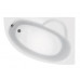 Ванна акриловая Roca WELNA асимметричная 160х100 правосторонняя, белая Z.RU93.0.299.8, монтажный комплект отдельно