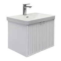 Тумба-умывальник Comforty Тенерифе-60 белый матовый с раковиной CF19595BX-60 00-00022171 