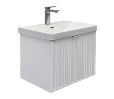 Тумба-умывальник Comforty Тенерифе-60 белый матовый с раковиной CF19595BX-60 00-00022171 