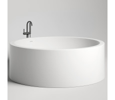 Ванна отдельностоящая 200x200 Salini Isola 101111G S-stone Белый 